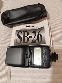 Flash Nikon SB 26 in perfette condizioni