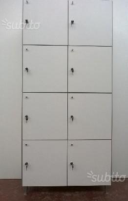 Armadietto 8 posti spogliatoio palestra scuola