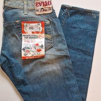 Evisu EU ED jeans Private Stock made in Italy w28 