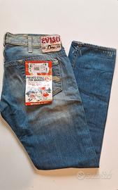 Evisu EU ED jeans Private Stock made in Italy w28 