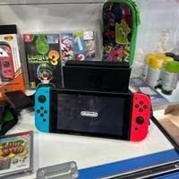 NINTENDO SWITCH CON ACCESSORI E GIOCHI