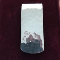 Fermasoldi spilla in argento massiccio 925