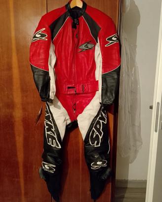 Tuta moto pelle spyke