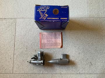 Motore aereo rc - ASP .40 (2 tempi da 6,5 cc)
