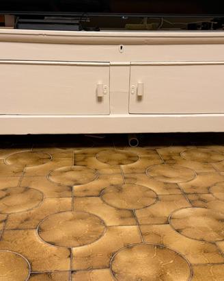 Mobile/credenza in legno di pioppo massello