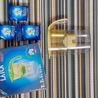 brocca filtrante laica con filtri nuovi