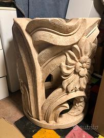 Tavolo pietra e cristallo