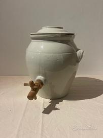 Contenitore / Vaso in ceramica a scopo decorativo