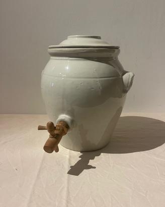 Contenitore / Vaso in ceramica a scopo decorativo