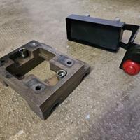 Piastra motore per kart