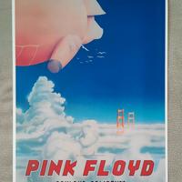 PINK FLOYD POSTER LOCANDINA TOUR LIVE 1977