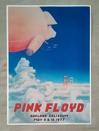 PINK FLOYD POSTER LOCANDINA TOUR LIVE 1977