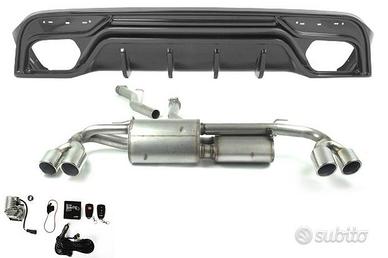 SOTTO PARAURTI con SCARICO INOX ALFA ROMEO STELVIO