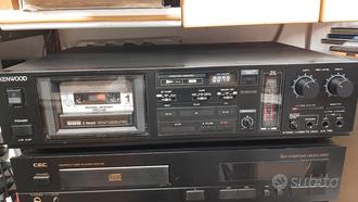 Registratore tre testine KENWOOD KX 780  			