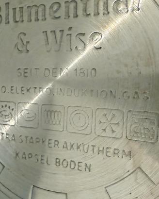 Pentole Blumenthal & Wise