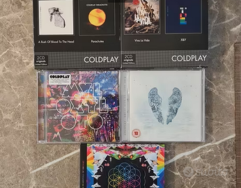 Album cd coldplay collezione