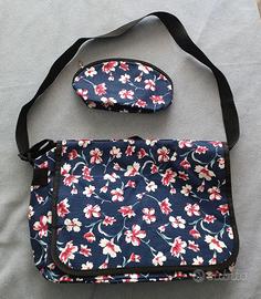 Borsa a fiori nuova.