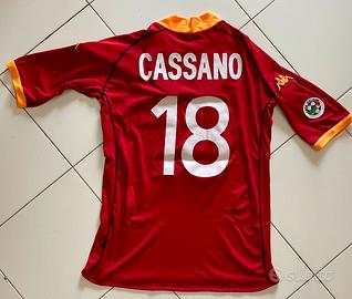 Match worn jersey Maglia Cassano Roma Serie A 2001