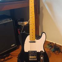 chitarra Di Carlo Guitars telecaster nera black