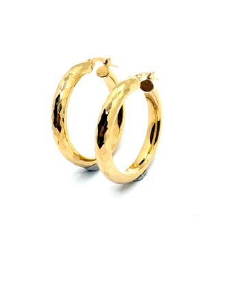 Orecchini cerchio oro giallo