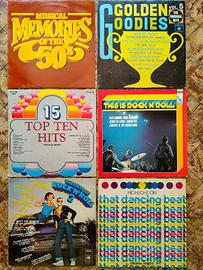 Lotto 6 LP Compilation Rock & Roll Anni '50 '60
