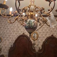 lampadario antico 800 veneziano