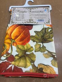 Tovaglia Antimacchia poliestere 150x230  zucche