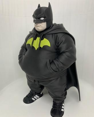 Statua Batman Fat 18cm Stampa 3D Fan Art
