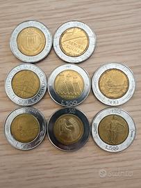 Monete da 500 lire