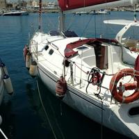 Quota 50% di barca a vela 10 metri