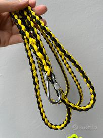Guinzaglio giallo e nero