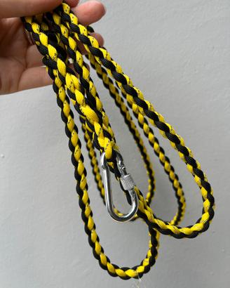 Guinzaglio giallo e nero