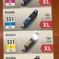 cartuccie canon 551xl