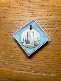Medaglia ricordo Colonie Fiat 1962 Argento 800