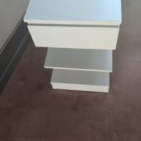 due comodini Bianchi componibili SoBuy