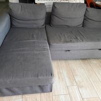 divano-letto Ikea con contenitore