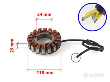 Statore generatore 119 x 29 mm TRIUMPH Scrambler 9