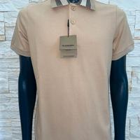 Polo Burberry Uomo colore Camel Collezione P/E