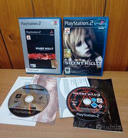 ✅ Silent Hill 2 Director's Cut + SH 3 PS2 PAL 🇮🇹