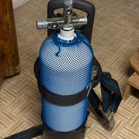 Bombole da sub + compressore (opzionale)