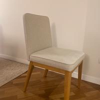 Sedia Westwing Legno e Tessuto