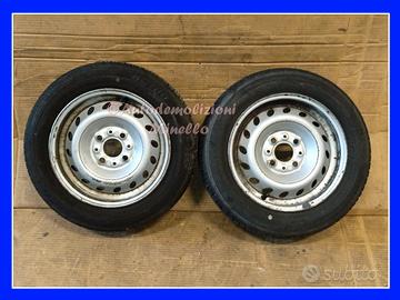 2 ruote complete 145/70 R13 per Fiat 600 98-06