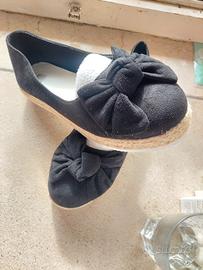 espadrillas donna n 40.5 nero 