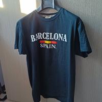 Maglia, t-shirt Barcellona spain, Spagna originals
