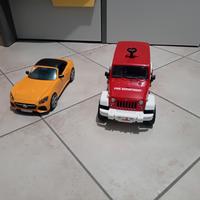 macchina e jeep bruder