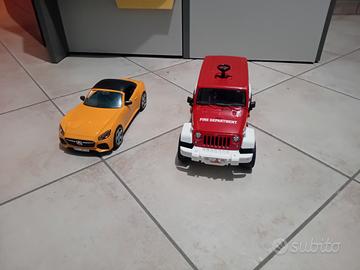 macchina e jeep bruder
