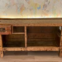 Antico Tavolo da falegname