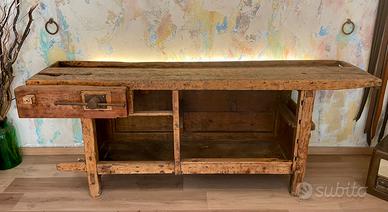 Antico Tavolo da falegname