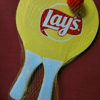 totale 10 confezioni racchettoni lays nuove