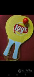 totale 10 confezioni racchettoni lays nuove
